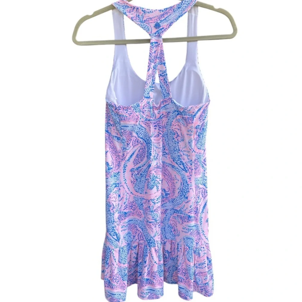 Lilly Pulitzer Meryl Nylon Ace Tennis Dress S - Picture 4 of 9